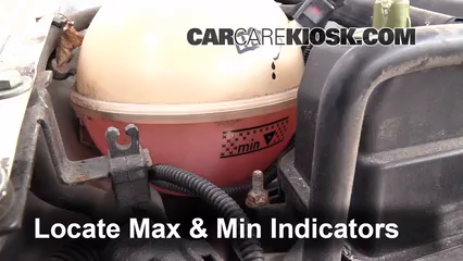 How to Add Coolant: Volkswagen Golf (1999-2006) - 2001 Volkswagen Golf